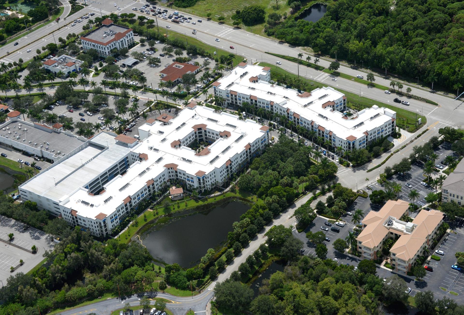 Magnolia-Square-Apartments aerial